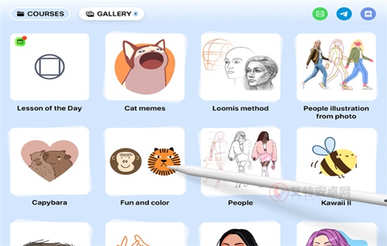 artworkout多人绘画_https://m.itzol.com_摄影图像_第1张